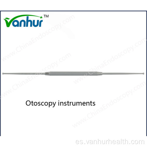 Instrumentos de otoscopia Sonda de oído de acero inoxidable